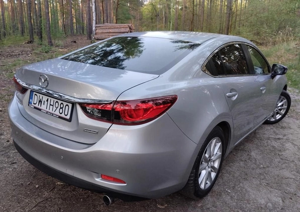 Mazda 6 cena 54000 przebieg: 178987, rok produkcji 2015 z Legnica małe 232